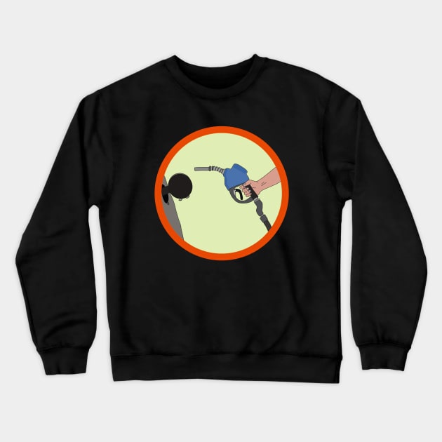 Gas Crewneck Sweatshirt by DiegoCarvalho